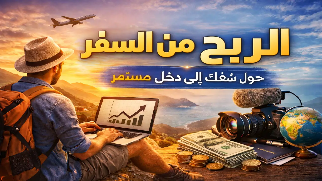 طرق الربح من تدوين السفر | دليل شامل لتحويل شغفك لدخل مستمر الربح من تدوين السفر