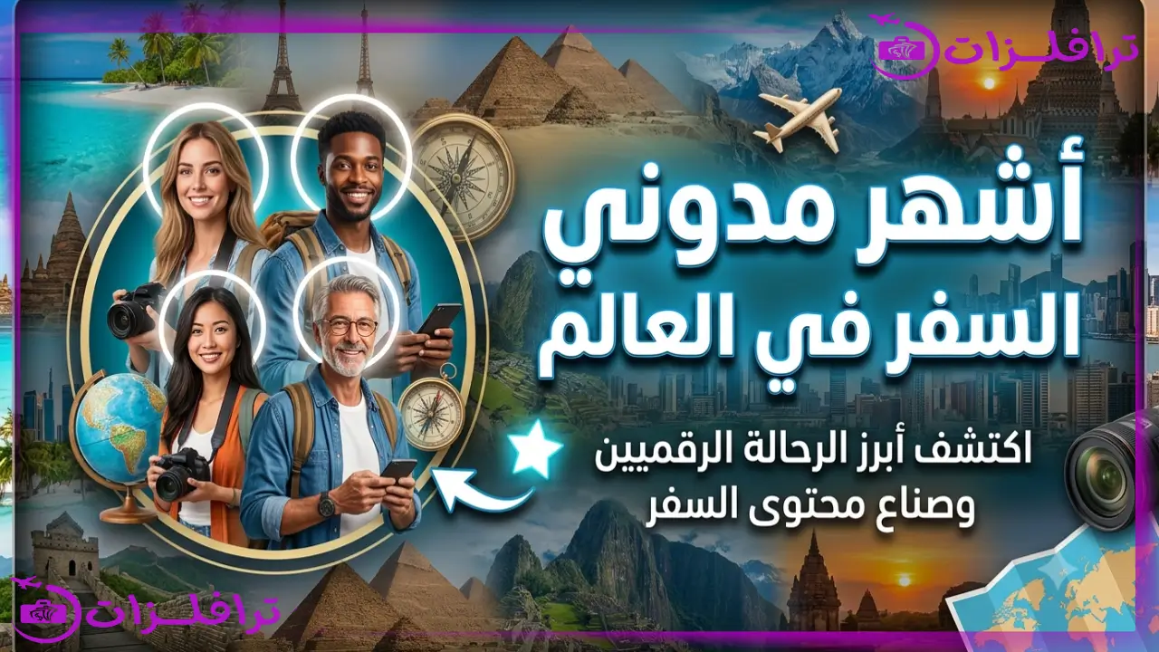 أشهر مدوني السفر في العالم الذين حولوا شغف الترحال إلى ثروة أشهر مدوني السفر في العالم