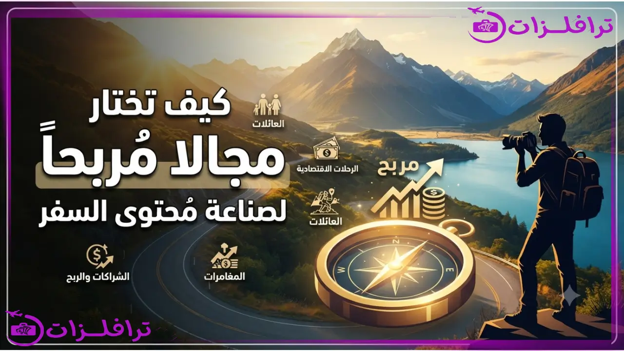 تعلم كيفية اختيار مجال مربح لصناعة محتوى السفر سر النجاح الحقيقي كيفية اختيار مجال مربح لصناعة محتوى السفر