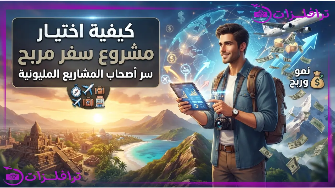 كيفية اختيار مشروع سفر مربح سر أصحاب المشاريع المليونية كيفية اختيار مشروع سفر مربح