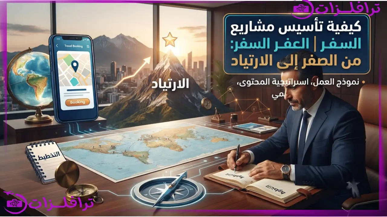 كيفية تأسيس مشاريع وأعمال السفر دليل من الصفر وحتى الارتياد خطوات إطلاق وتأسيس عمل في قطاع السياحة.