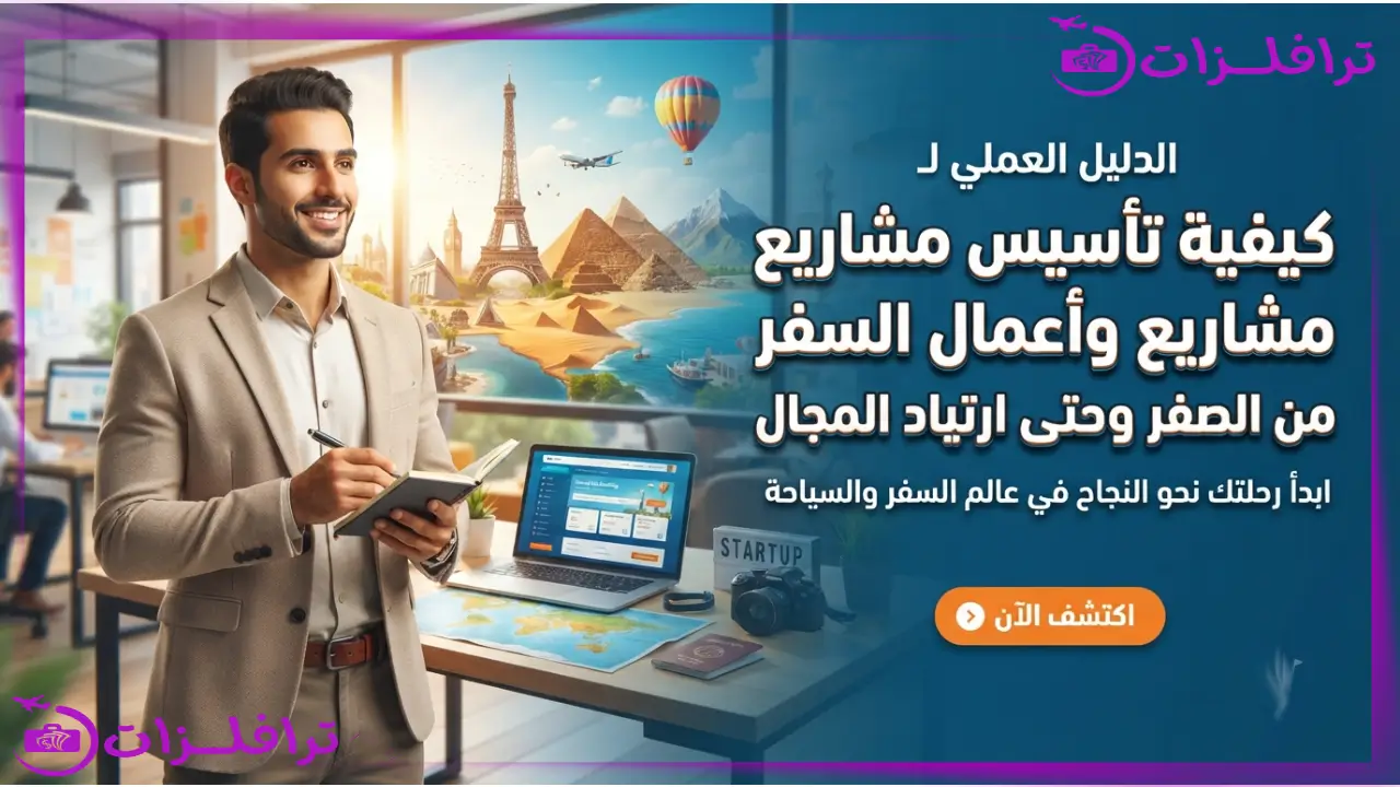 كيفية تأسيس مشاريع وأعمال السفر دليل من الصفر وحتى الارتياد كيفية تأسيس مشاريع وأعمال السفر
