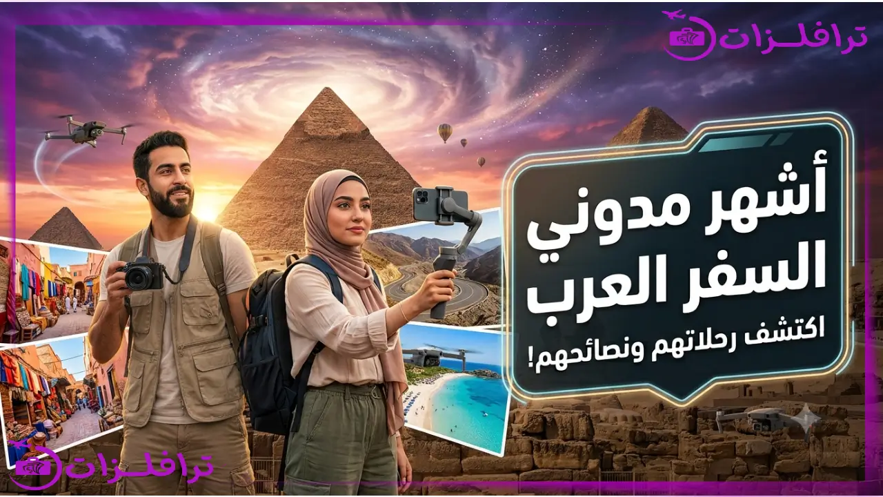 أشهر مدوني السفر العرب | اكتشف وجوهًا صنعت عالم السفر افضل صناع سفر عرب