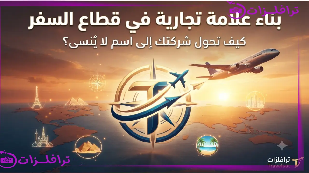 بناء علامة تجارية في قطاع السفر| كيف تحول شركتك إلى اسم لا يُنسى؟ بناء علامة تجارية في قطاع السفر