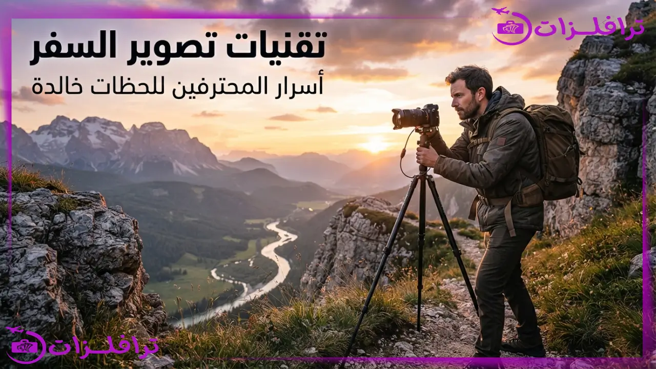 تقنيات تصوير السفر التي يستخدمها المحترفون لصنع لحظات خالدة تقنيات تصوير السفر التي يستخدمها المحترفون