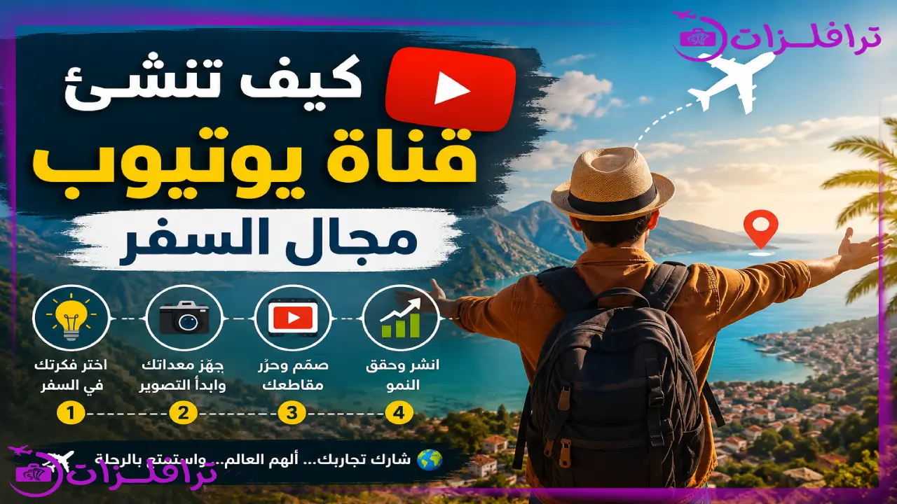 كيف تنشئ قناة يوتيوب مجال السفر وتجذب المزيد من المشتركين كيف تنشئ قناة يوتيوب مجال السفر