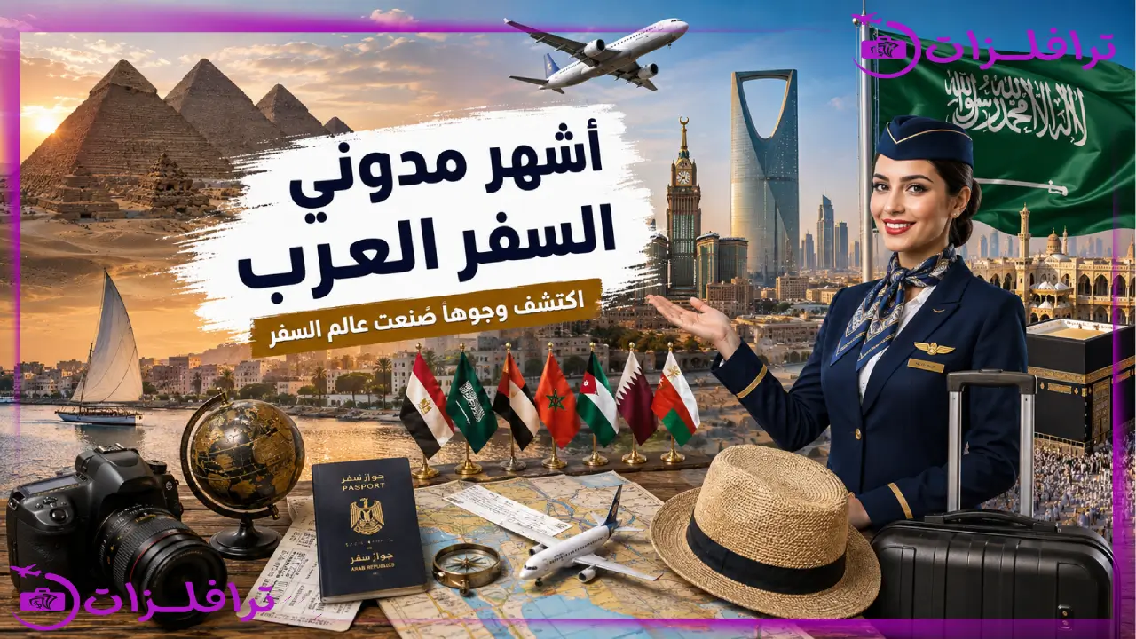 أشهر مدوني السفر العرب | اكتشف وجوهًا صنعت عالم السفر أشهر مدوني السفر العرب