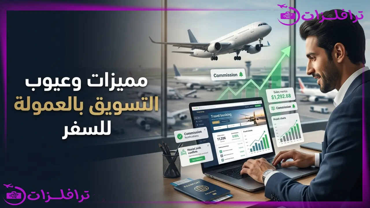 مميزات وعيوب التسويق بالعمولة للسفر | استكشفها باكرا مميزات وعيوب التسويق بالعمولة للسفر