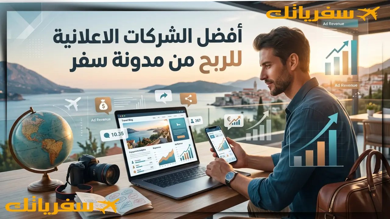 أفضل الشركات الاعلانية للربح من مدونة سفر|قائمة لكل ناشر سفر أفضل الشركات الاعلانية للربح من مدونة سفر