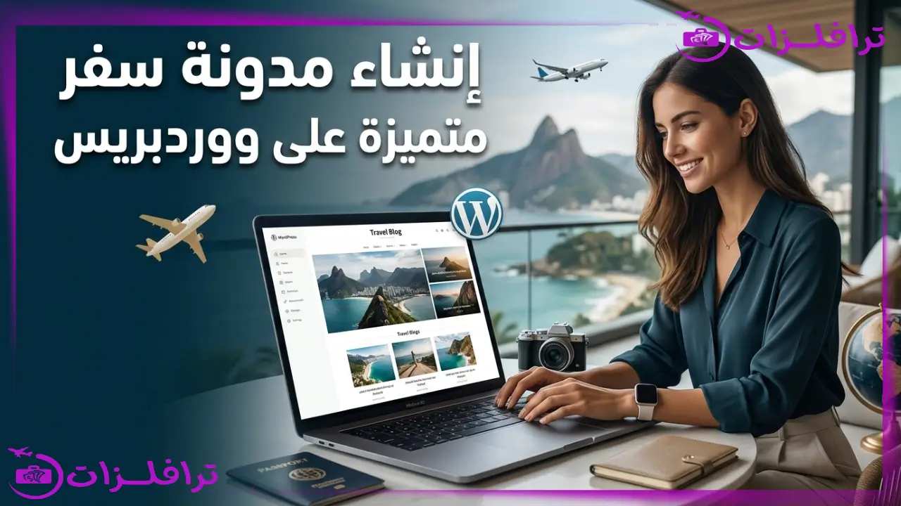 إنشاء مدونة سفر متميزة على ووردبريس وبناء موقع ينافس الكبار إنشاء مدونة سفر متميزة على ووردبريس