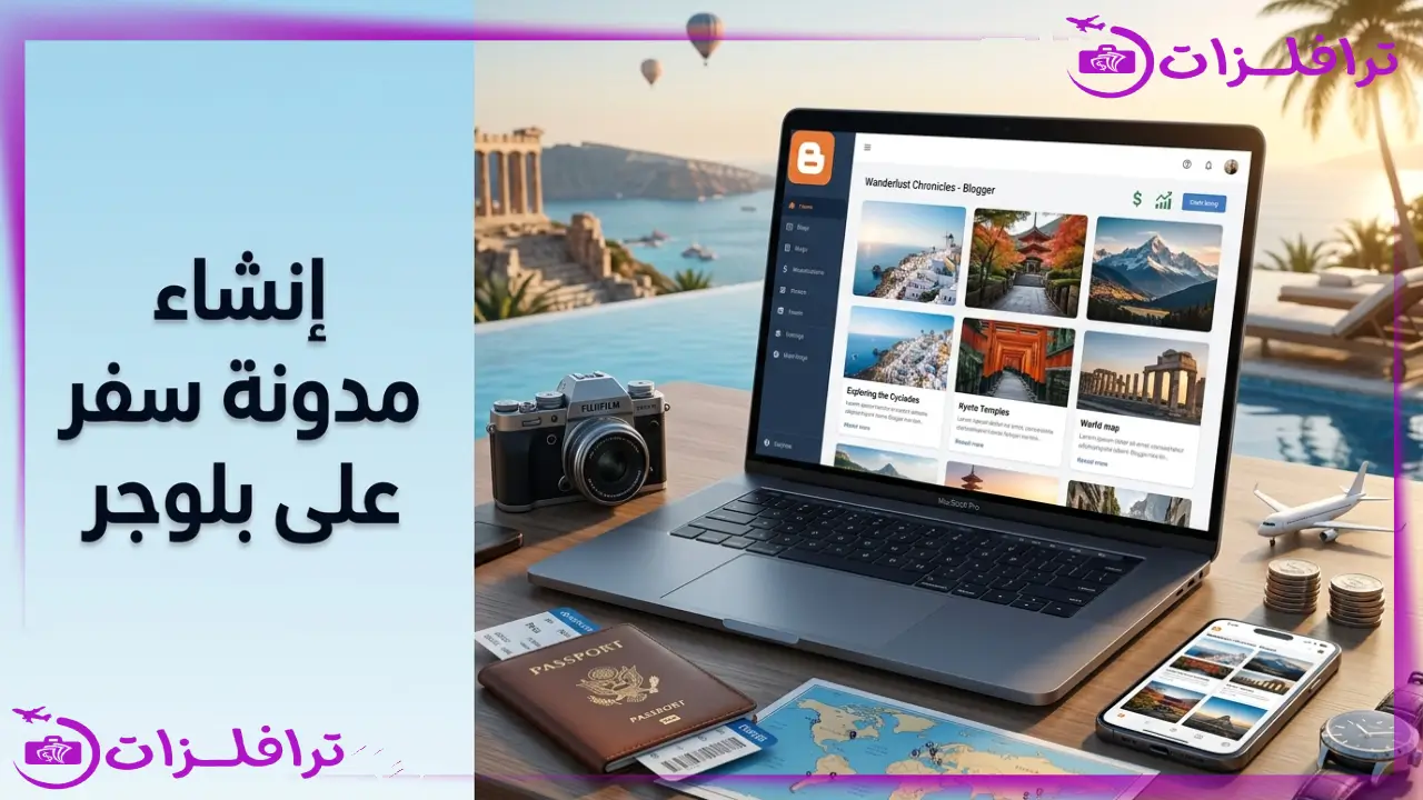 كيفية إنشاء مدونة سفر على بلوجر والربح منها خطوة بخطوة كيفية إنشاء مدونة سفر على بلوجر