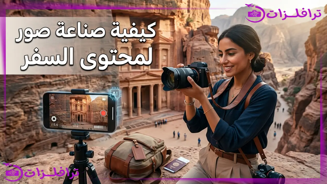 كيفية صناعة صور لمحتوى السفر تخطف الأنظار وتضاعف التفاعل كيفية صناعة صور لمحتوى السفر