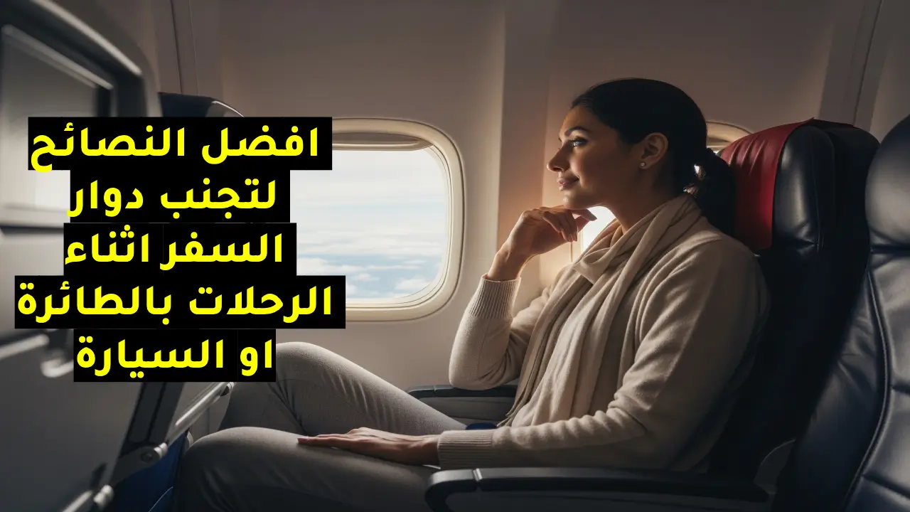 النصائح لتجنب دوار السفر