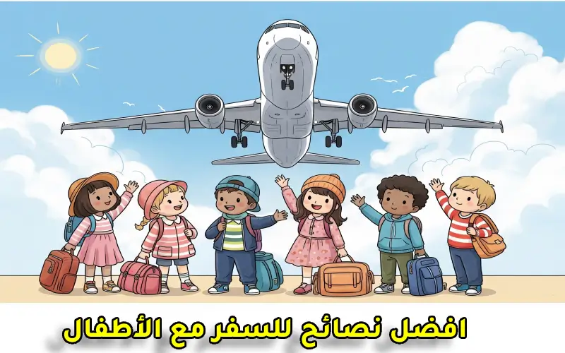 افضل نصائح للسفر مع الأطفال