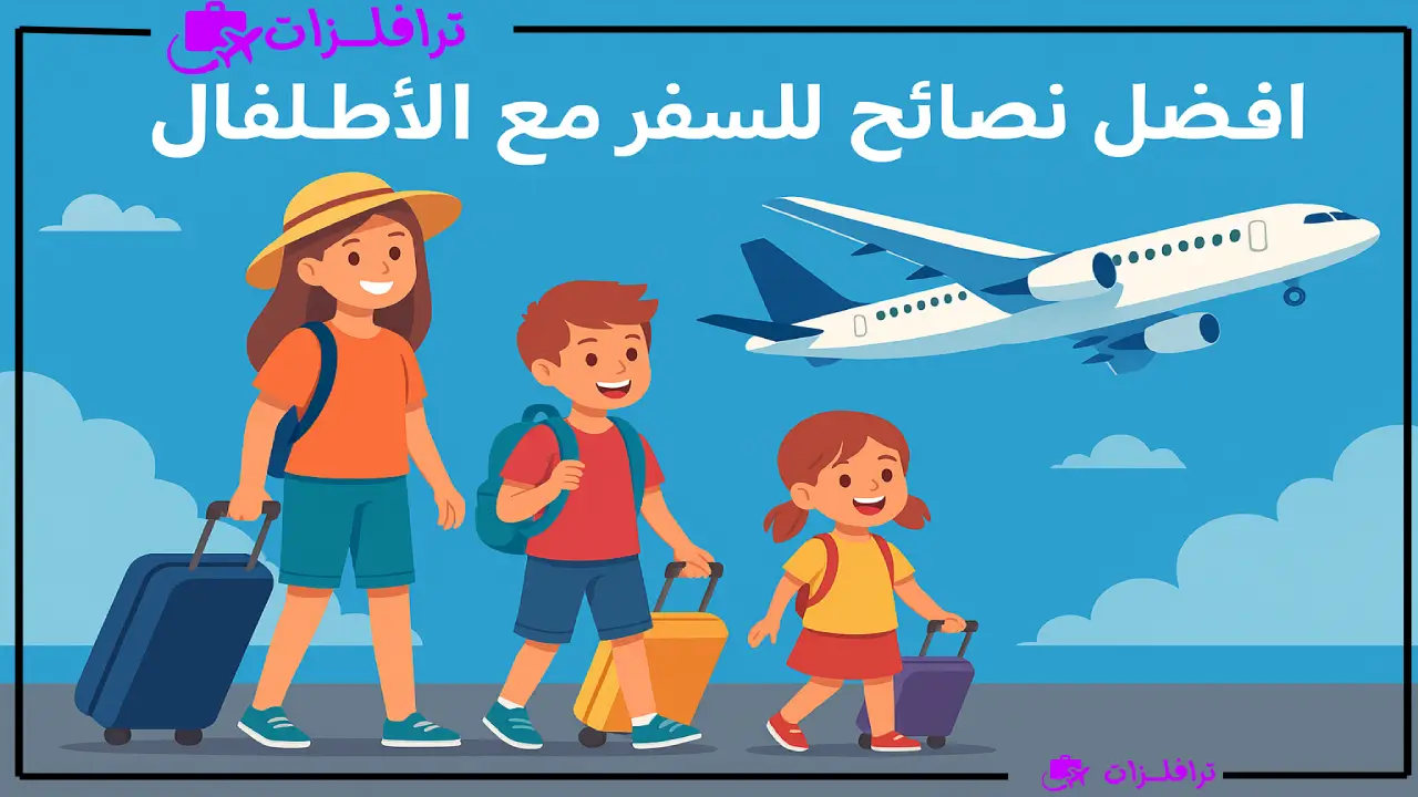 افضل نصائح للسفر مع الأطفال