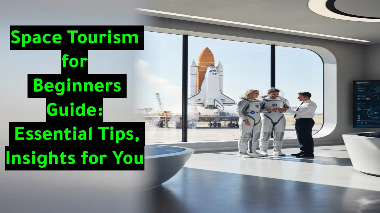 How to start space tourism for beginners
