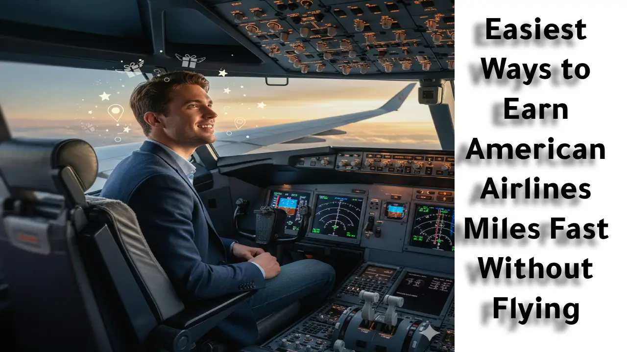 Easiest Ways to Earn American Airlines Miles Fast Without Flying