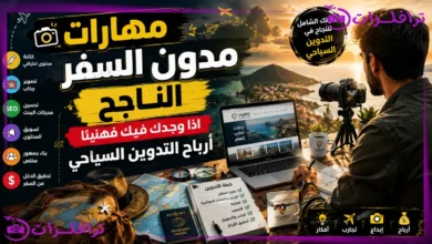 مهارات مدون السفر الناجح - اذا وجدك فيك فهنيئا أرباح التدوين السياحي مهارات مدون السفر الناجح
