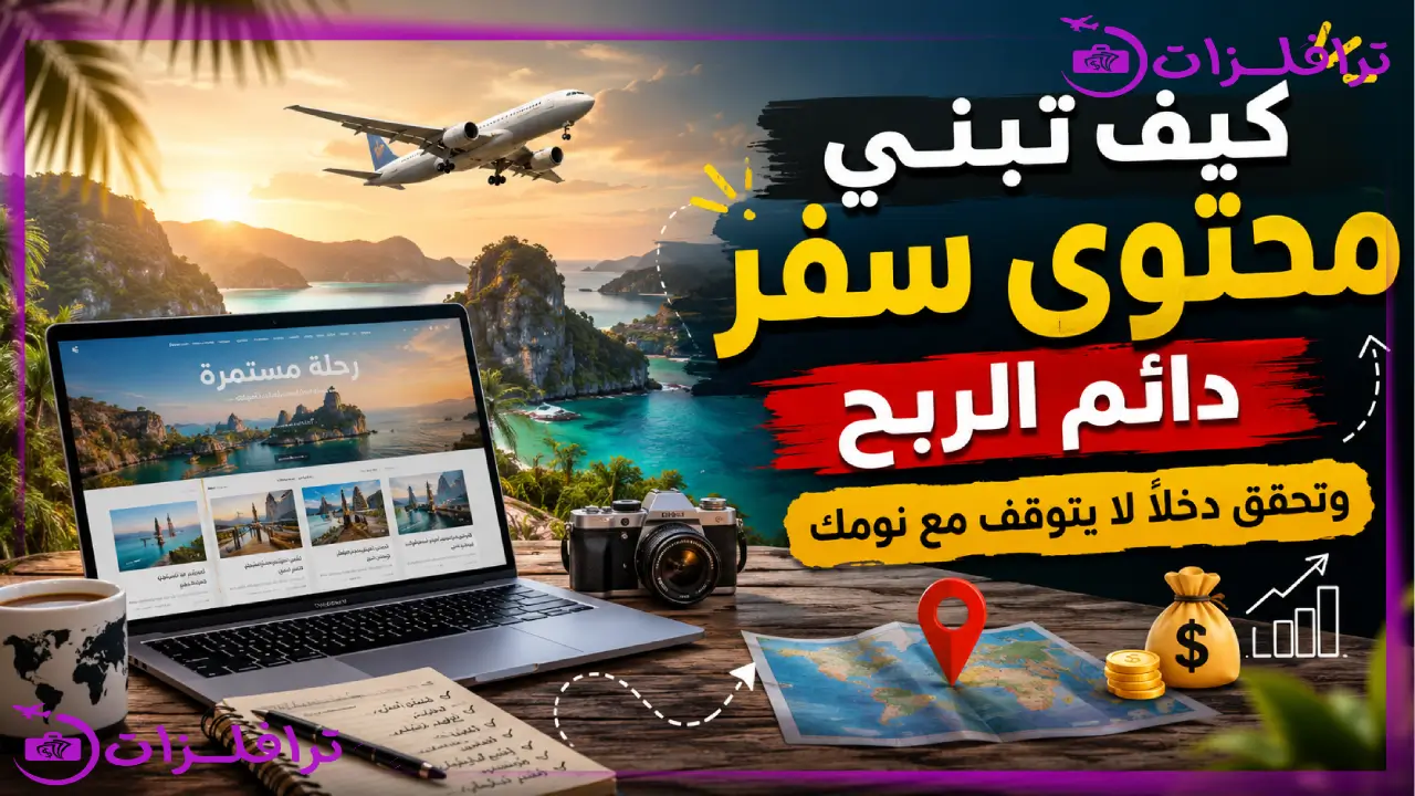 كيف تبني محتوى سفر دائم الربح وتحقق دخلاً مستمرا يرضيك؟ كيف تبني محتوى سفر دائم الربح