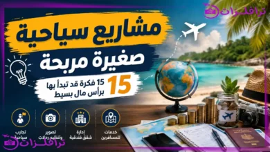 مشاريع سياحية صغيرة مربحة| 15 فكرة قد تبدأ بها برأس مال بسيط مشاريع سياحية صغيرة مربحة