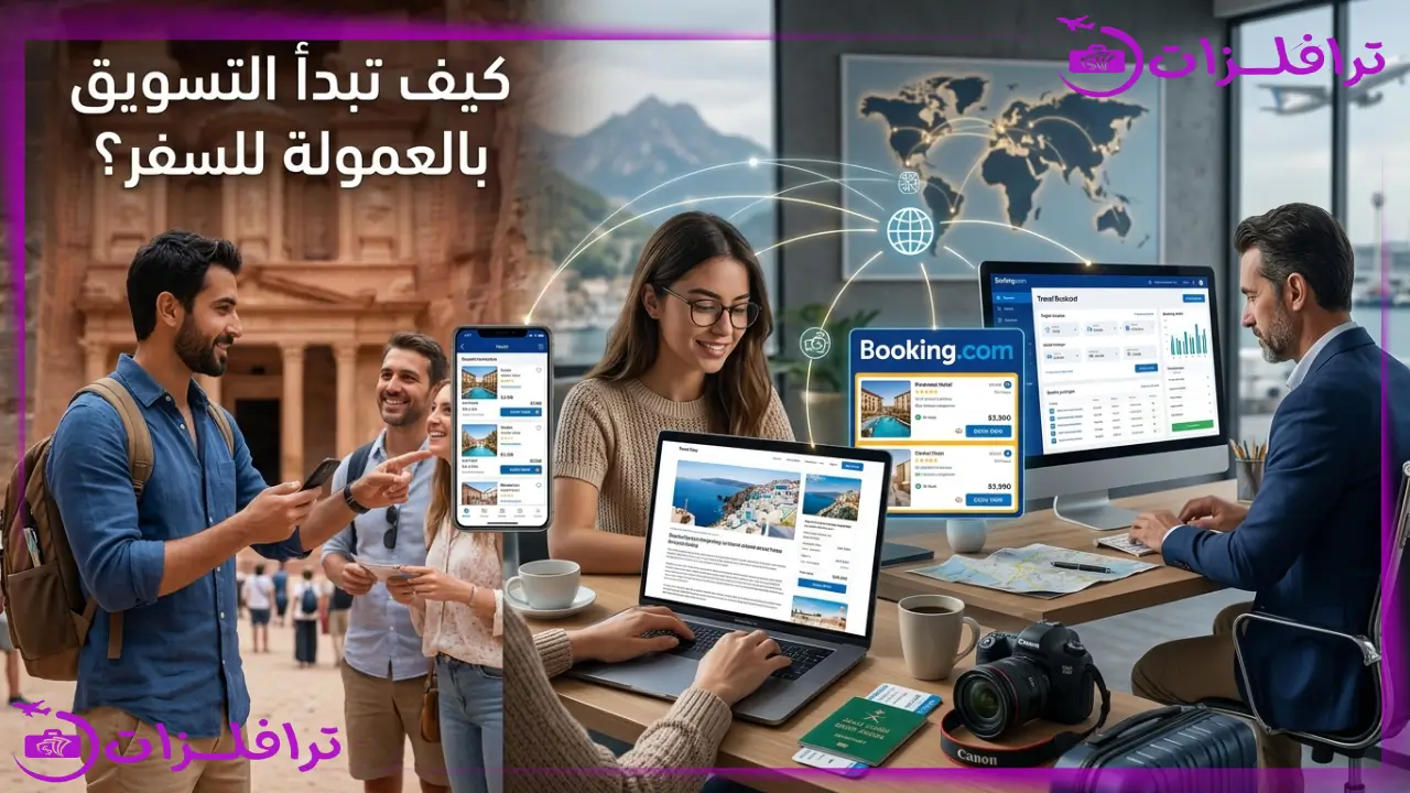 كيف تبدأ التسويق بالعمولة للسفر؟ | 7 خطوات لبناء دخل يكفيك كيف تبدأ التسويق بالعمولة للسفر