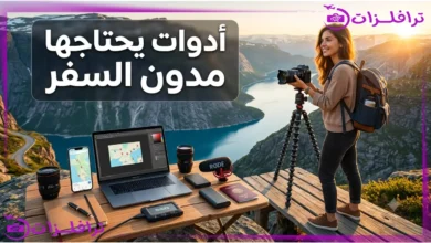 أهم أدوات يحتاجها مدون السفر للتصدر والنجاح في عالم السفر أهم أدوات يحتاجها مدون السفر
