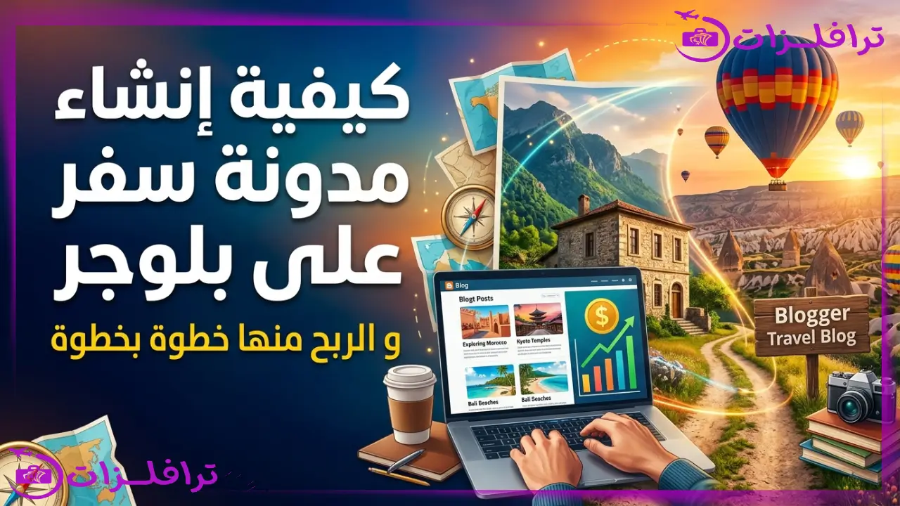 كيفية إنشاء مدونة سفر على بلوجر والربح منها خطوة بخطوة كيفية إنشاء مدونة سفر على بلوجر